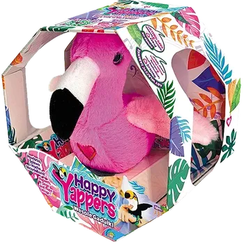 plyšák Veselí štěbetálci na náramku COBI, Varianta: Plameňák IT-9592