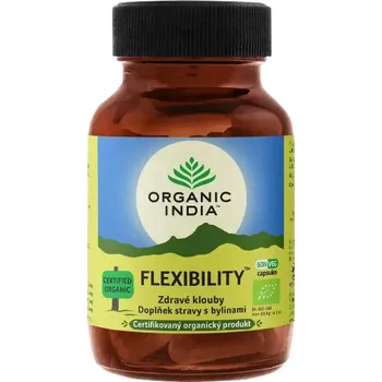 Přírodní produkt Organic India Flexibility 60 kapslí