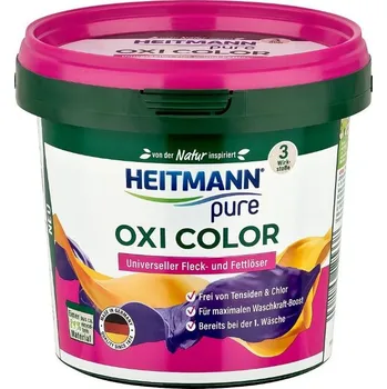 Odstraňovač skvrn Heitmann Pure Oxi Power Color Odstraňovač skvrn aktivním kyslíkem 500g