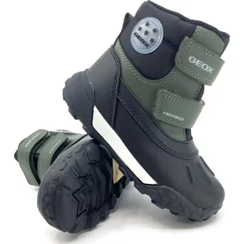 Chlapecká zimní obuv Geox Trekkyup B ABX Green/ Black 22