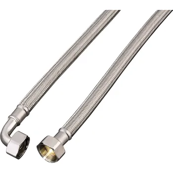 Xavax přívodní hadice, zesílená, nerezová, pro pračky, myčky, 2 m