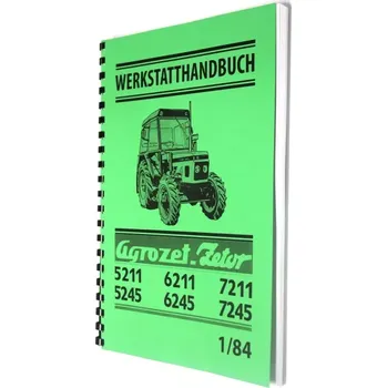 Oprava karosérie Dílenská příručka pro Zetor 5211-7245 v Německém jazyce | 222.212.210 | AGROAD