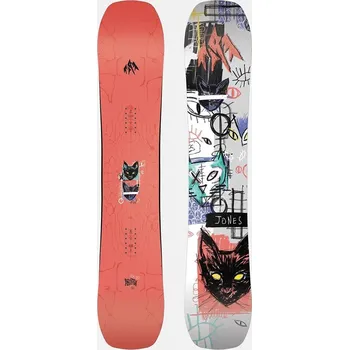 Snowboard snowboard JONES Rally Cat RED snowboard - délka 145