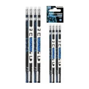 Kancelář Ołówek z gumką HB Pad 4szt