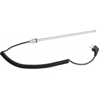 Radiátor Koupelnový radiátor vodní Sapho 0 W 10 x 10 mm černý