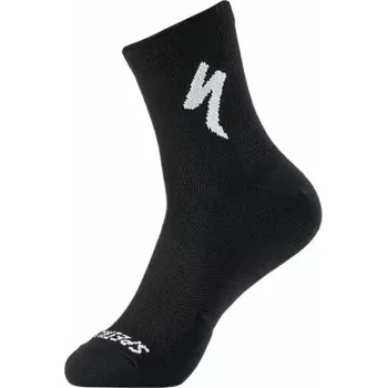 Pánské ponožky Ponožky Specialized Soft Air Mid Blk/Wht , velikost M