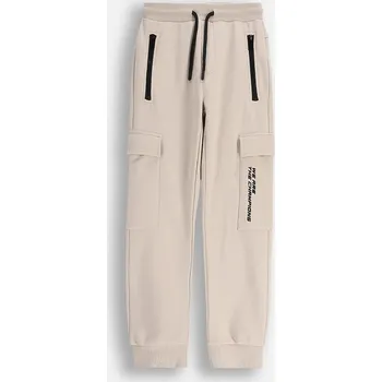 Chlapecké kalhoty Dětské bavlněné kalhoty Coccodrillo ZC5120101CBJ béžová 80X, vel. 158