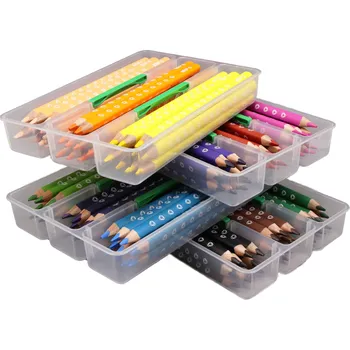 Kresba EDU3 Jumbo trojhranné pastelky P120, tuha 5 mm, 120ks/12 barev v plastovém boxu