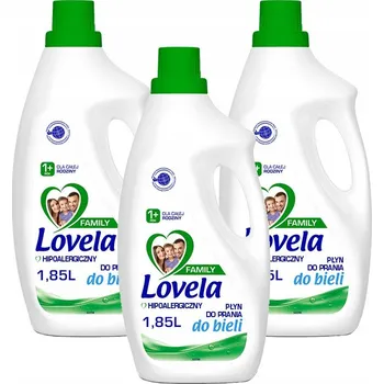 Prací prostředek LOVELA Family Prací Prostředek na Barevné a Bílé Prádlo 3x1,85L