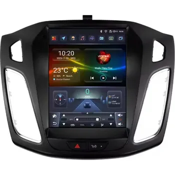 Autorádio Ossuret 9,7" Autorádio Ford Focus 3 III 2011 - 2019, Tesla Style Vertikální obrazovka, CarPlay, GPS