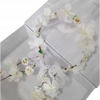 Ozdoba do vlasů VĚNEČEK KE SVATÉMU PŘIJÍMÁNÍ Deco Mariage 2 k prvnímu svatému přijímání ozdoba do vlasů Svatba