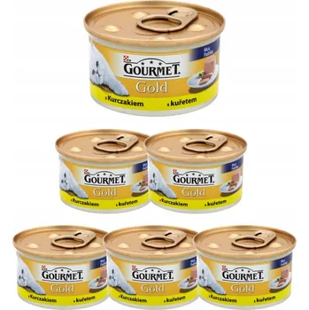 Krmivo pro kočku Gourmet Gold Mousse kuřecí Mokré krmivo pro kočky pro kočky 85g