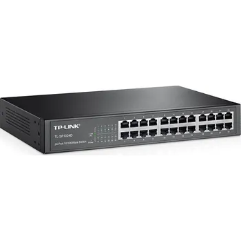 Switch Switch TP-LINK TL-SF1024D 24 portů LAN 10/100 Mbps