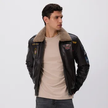 Pánské tričko Reserved - Tričko střihu regular s dlouhými rukávy - béžová - 492EX-08X - 492EX-08X-M