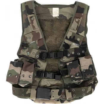 Armda Francouzsk Vesta taktická ASSAULT COMBAT francouzská se sumkami CCE TARN použitá