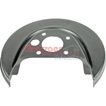 Brzdový kotouč Ochranný plech proti rozstřikování, brzdový kotouč METZGER 6115001