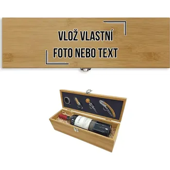 Dárková sada na víno s vlastním potiskem