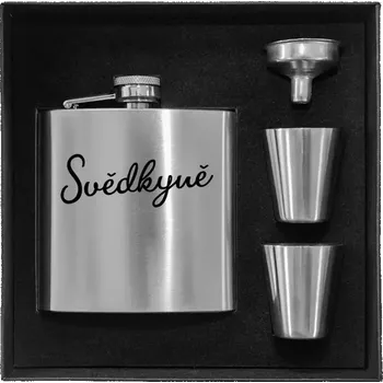 Placatka Placatka v krabičce Svědkyně - nápis