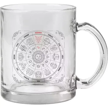 Hrnek 330 ml - skleněný Zvěrokruh - Kozoroh