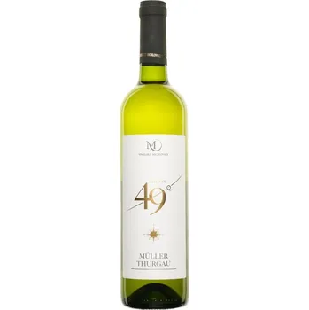 Víno Müller Thurgau 2023, pozdní sběr, Vinselekt Michlovský, suché