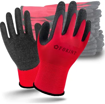 Pracovní rukavice Rukavice forint RTELAred velikost 8 - M 10 párů