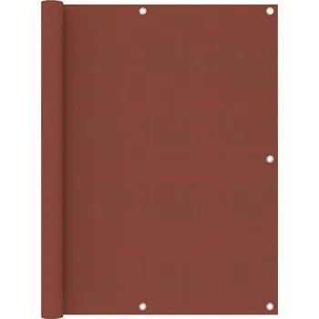 Stínicí technika zahrada-XL Balkónová zástěna cihlová 120 x 400 cm oxfordská látka 134981