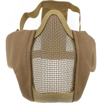 Airsoft Obličejová maska Stalker Evolution (lower half, coyote) - Ultimate Tactical