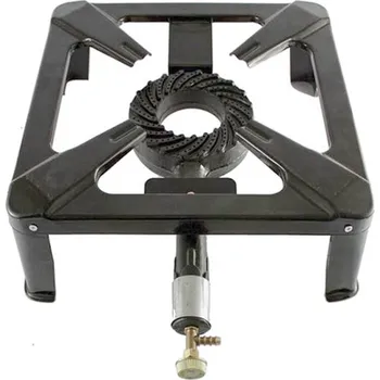 Turistický vařič Vařič KEMPER Mega Zeus, 7,5 kW – průmyslový velkokapacitní plynový vařič na propan-butan