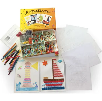 Dětské navlékací korálky BEADGAME Kreativec