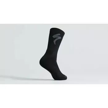 Pánské ponožky Ponožky Specialized Primaloft Lightweight Tall Logo Blk , velikost L