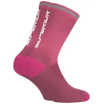 Pánské ponožky Dlouhé cyklistické ponožky NEW/FUCHSIA PURPLE , velikost 39-42