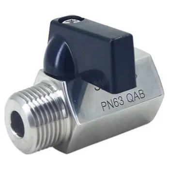 Vodovodní kohout Kohout kulový - MINI - 1.4408: 1/2" (vni/vně)