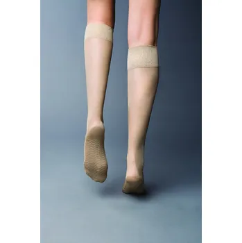 Dámské punčochy MASÁŽNÍ 20 DEN Podkolenky Dámské visone univerzální velikost