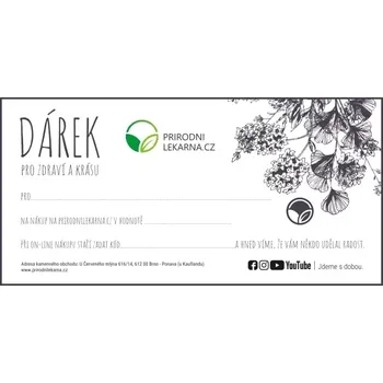 Dárkový poukaz 1000 Kč