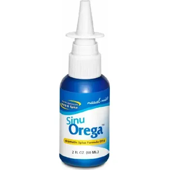 Nosní sprej North American Herbs and Spice - Přírodní sprej do nosu SinuOrega - 30 ml