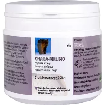 Přírodní produkt MRL Chaga prášek 250g