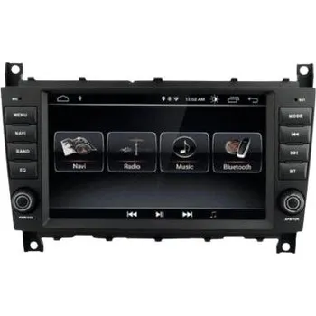 Auto Hi-Fi Autorádio Hizpo 2din Autorádio pro Mercedes-Benz C-Class W203 2004-2007, CLC W203 2008-2010, Android GPS