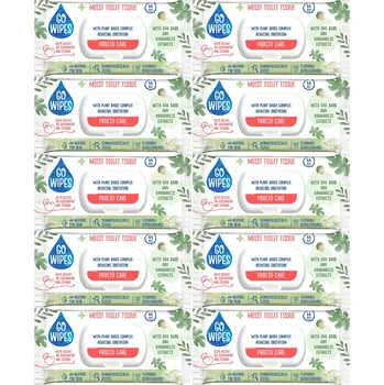 Elektrický zubní kartáček Vlhčené ubrousky s vůní GoWipes 44 ks