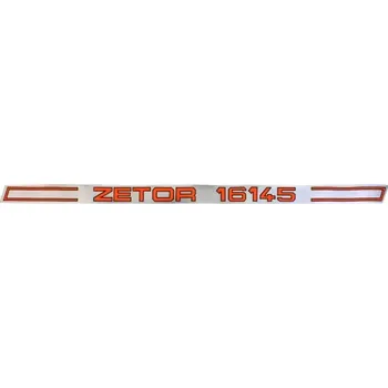 Znak automobilu Nápis pro Zetor 16145 - levý | 89.805.002 | AGROAD