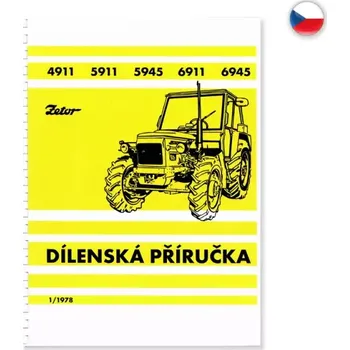 Technika Dílenská příručka pro Zetor 4911-6945 | KA0082; 222.212.112 | AGROAD