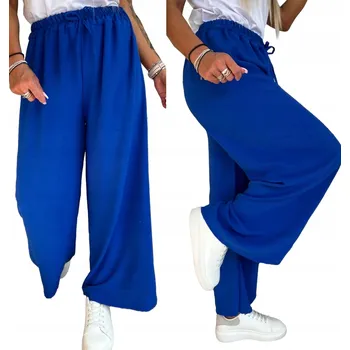 Dámské kalhoty TerazZaraz24 dámské kalhoty culottes dlouhé, univerzální velikost