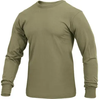Pánská móda ROTHCO Triko s dlouhým rukávem COYOTE BROWN 3XL COYOTE BROWN