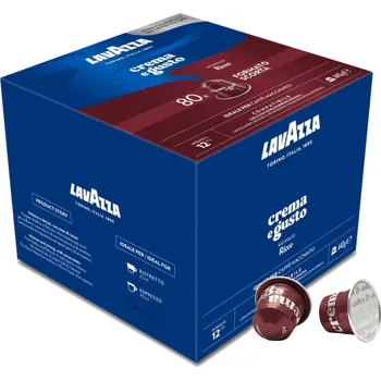 Kapsle pro Nespresso Lavazza Crema e Gusto Ricco 80 ks