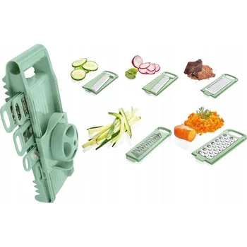 Struhadlo Univerzální multifunkční struhadlo s 5 vyměnitelnými nástavci, vhodné do myčky