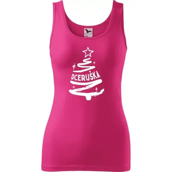 Dámské vánoční tílko Stromeček dceruška