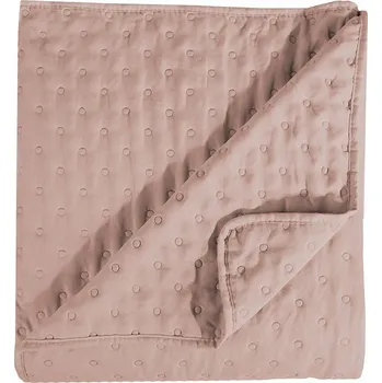 Prostěradlo Přehoz na postel z mikrovlákna Markizeta 200 cm x 220 cm růžový