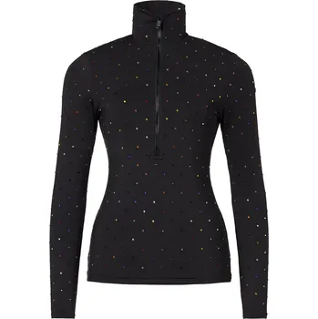 Cyklistické kalhoty Dámské triko Goldbergh Éclair Ski Pully Black