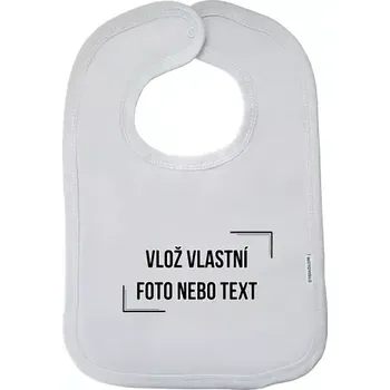 Dětský bryndák New Baby s vlastním potiskem