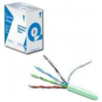Síťový kabel Gembird UTP licna (lanko), cat. 5e, CCA, 305m, šedý (UPC-5004E-L)