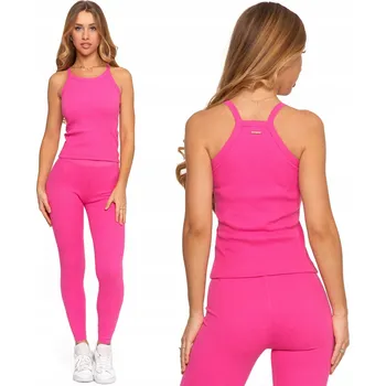 Moraj dámské tílko růžové boxer střih velikost M